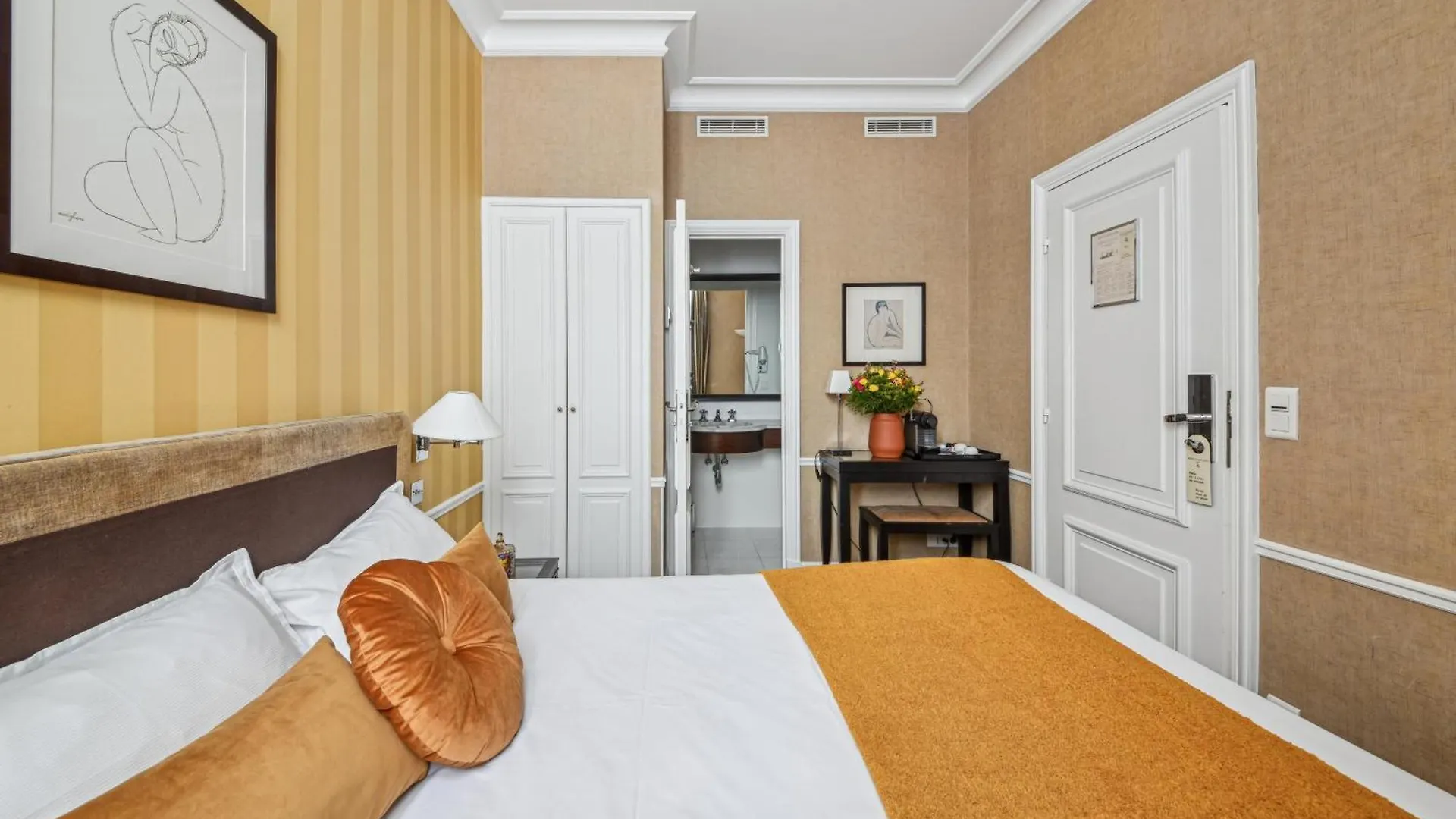 Hotel Victoires Opera Paříž Francie
